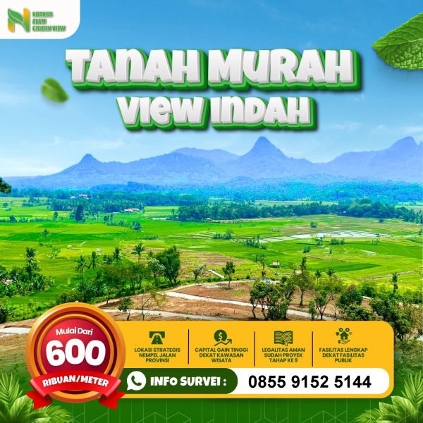 Tanah Murah View Indah